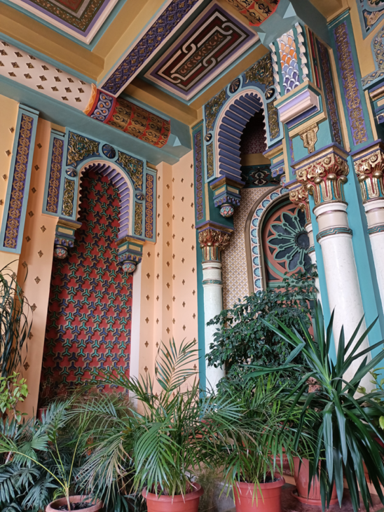 detalii decorative stil maur