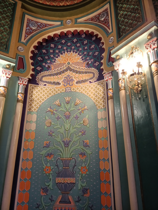 pereti decorati in stil oriental