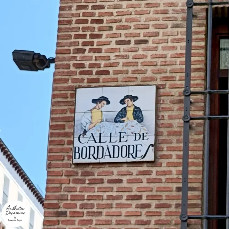 calle del bordadores Madrid