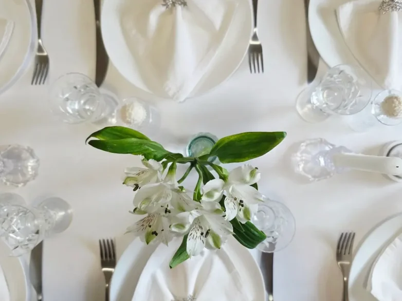 O masă care celebrează iarna