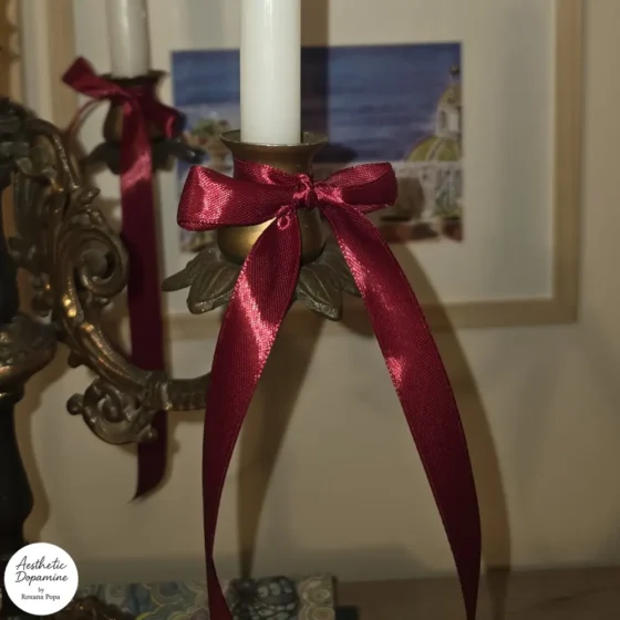 Fundița ca detaliu estetic de Crăciun