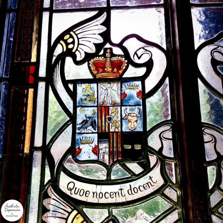vitralii Castelul Cantacuzino din Busteni