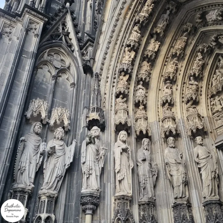 Catedrala din Köln - detalii sculpturi
