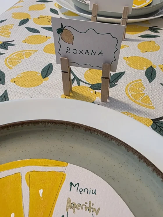 DIY pentru o cină tematică