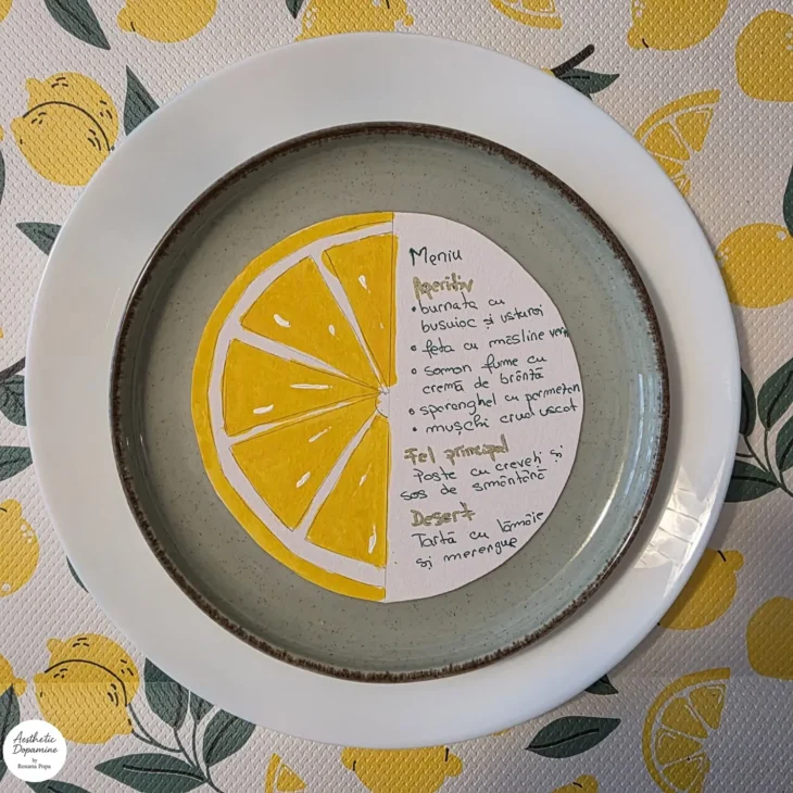 meniu DIY cina cu tematica lamai
