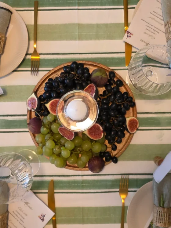 Masă toscană de toamnă: decor și meniu
